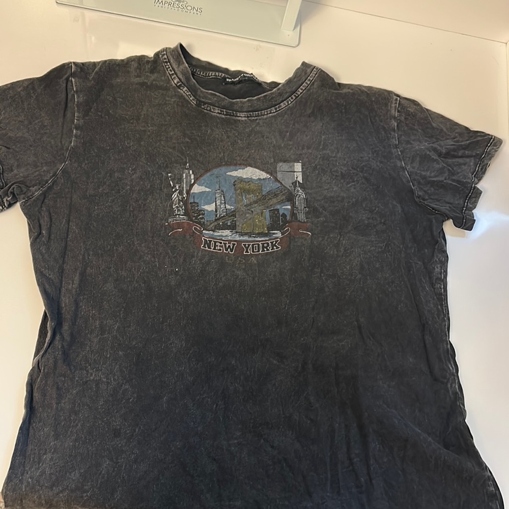 Brandy Melville Grey t shirt